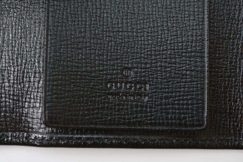 Gucci Key Case Key Holder 6 Black Silver Mark — view 4