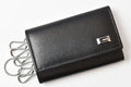 Gucci Key Case Key Holder 6 Black Silver Mark