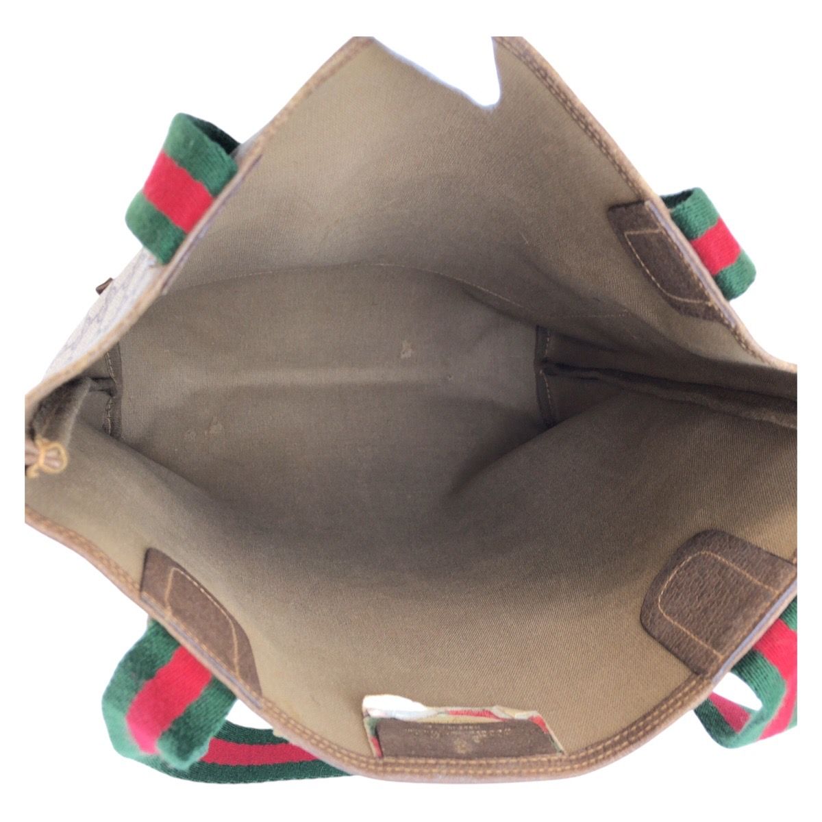 Gucci Vintage Sherry Line GG Supreme Canvas Tote Shoulder — view 8