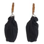 Gucci Bamboo Black Silver Nylon 001 5 2-Way Shoulder — view 7