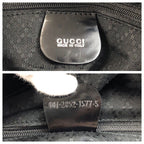 Gucci Bamboo Black Silver Nylon 001 5 2-Way Shoulder — view 3