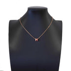 Hermes Necklace Mini Pop Ro Cover le Gold Plated Pink — view 7