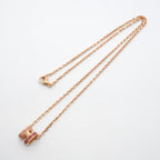 Hermes Necklace Mini Pop Ro Cover le Gold Plated Pink — view 3