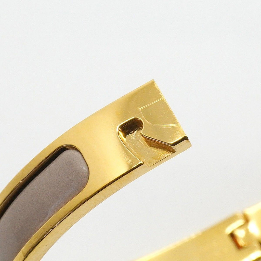 Hermes Bangle Chaine D'ancre Mini Click Gold Plated Gray Bracelet — view 7