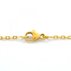 Hermes Necklace Pop Gold Plated Pink — view 4