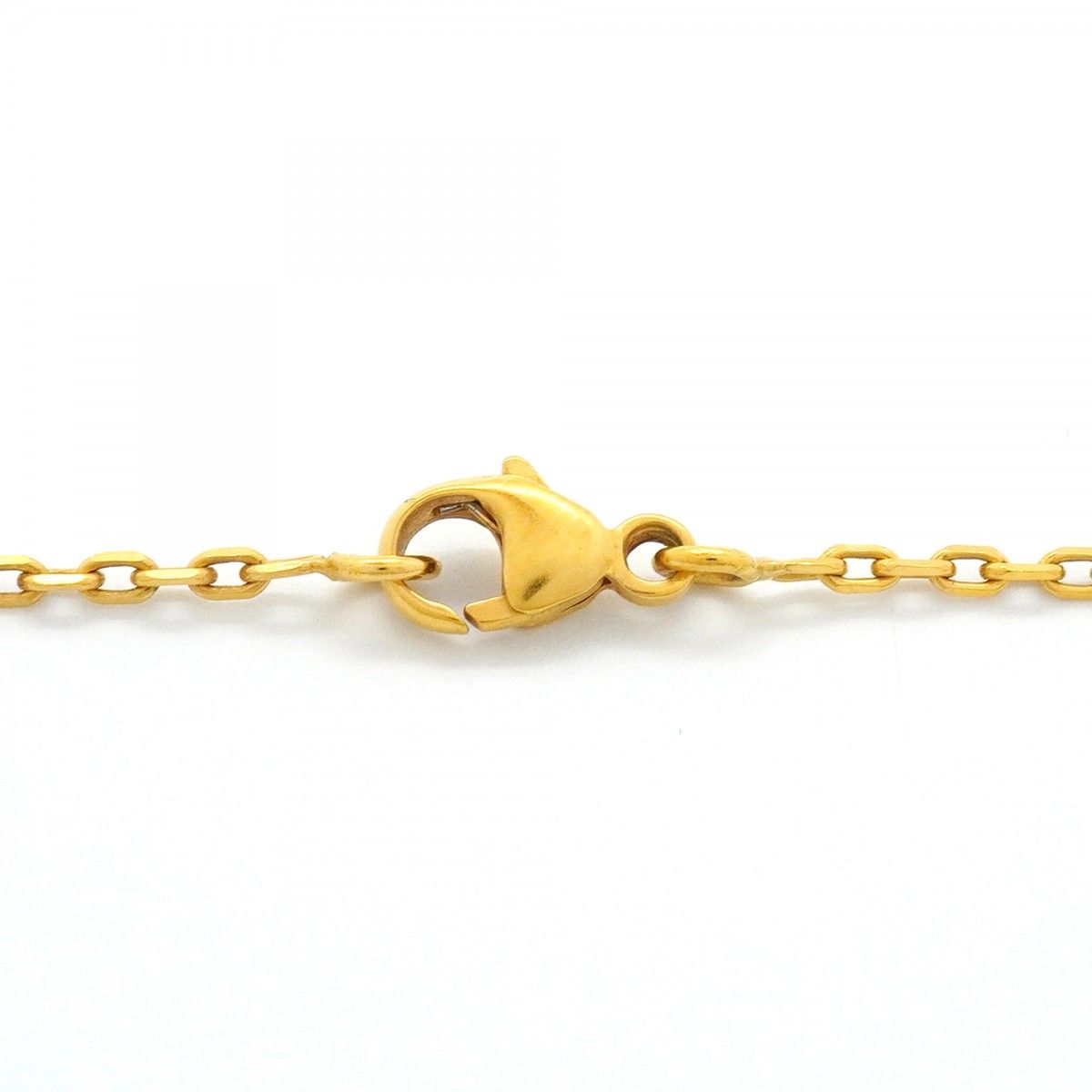 Hermes Necklace Pop Gold Plated Pink — view 4
