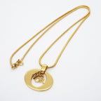 Dior Necklace Logo Gold Plated — view 3