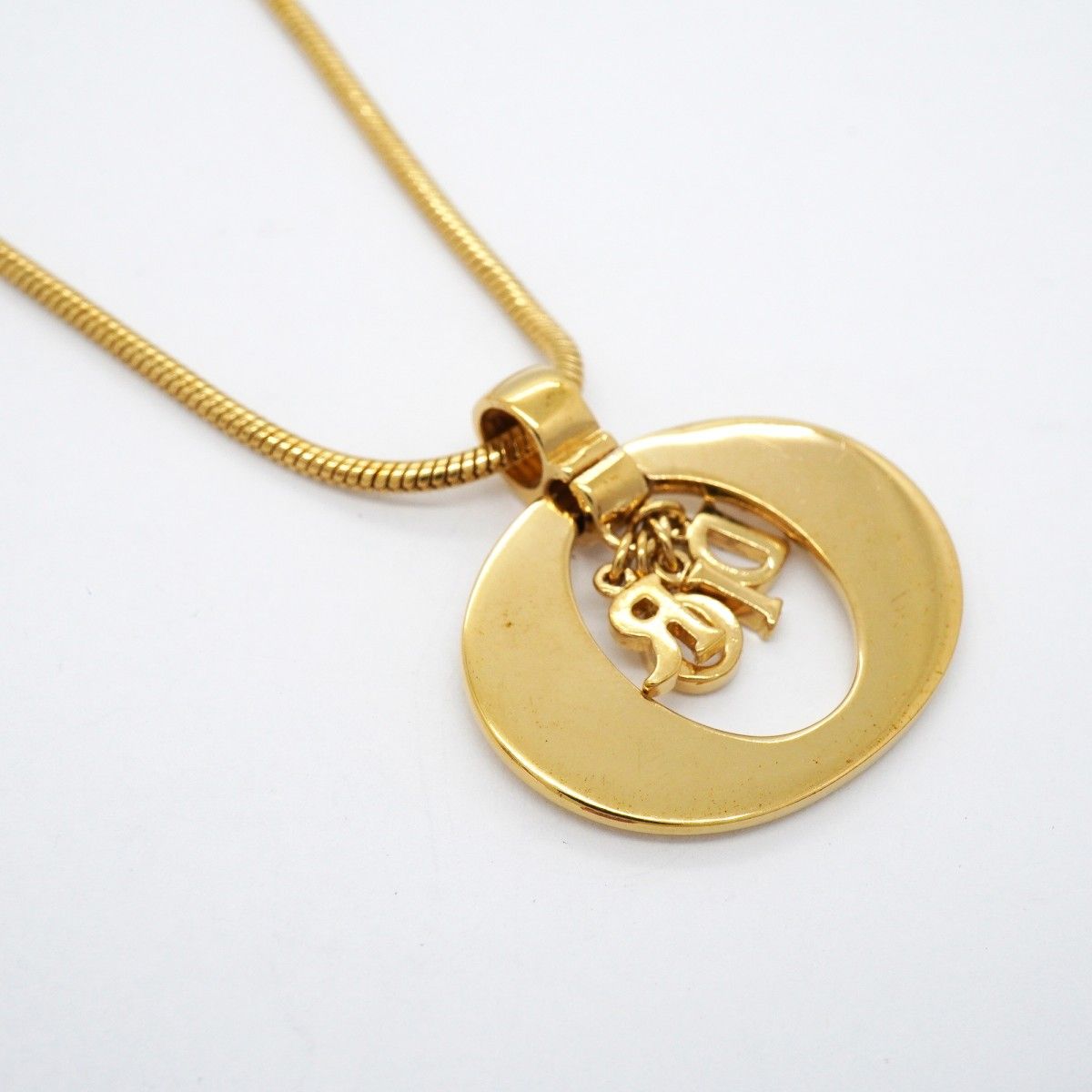 Dior Necklace Logo Gold Plated — view 2