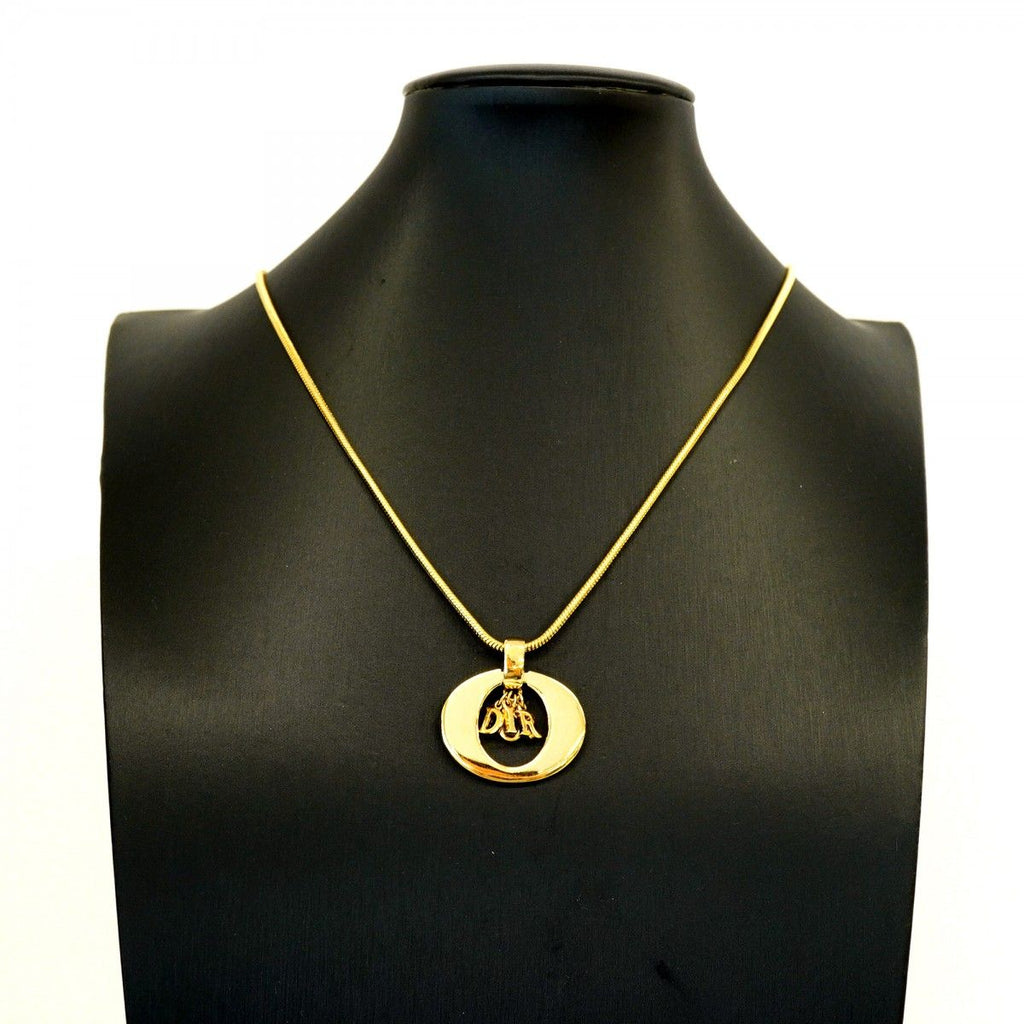 Dior Necklace Logo Gold Plated — view 5