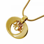 Dior Necklace Logo Gold Plated