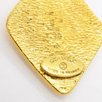 Chanel Necklace Vintage CC Logo Diamond Gold Plated — view 5