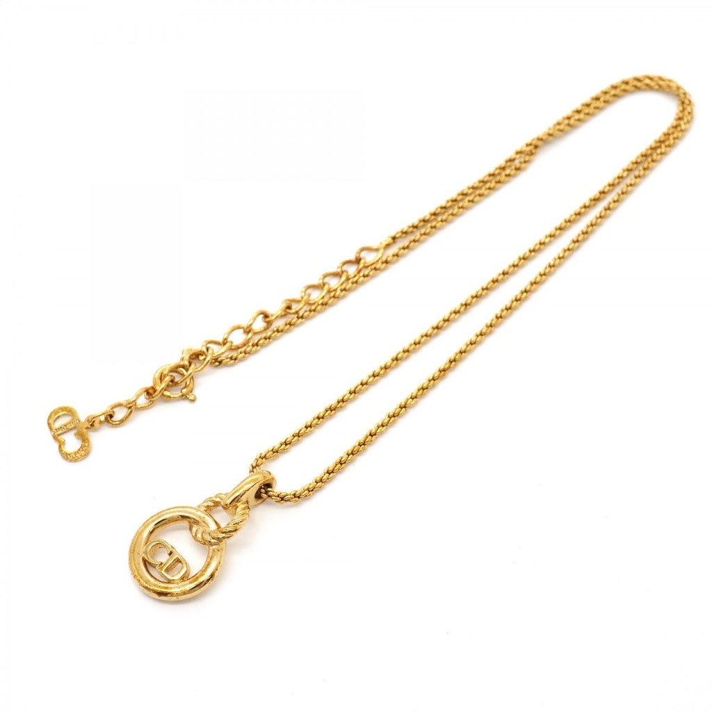 Dior Necklace CD Logo Gold Plated — view 3
