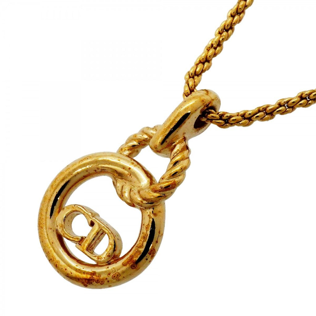 Dior Necklace CD Logo Gold Plated