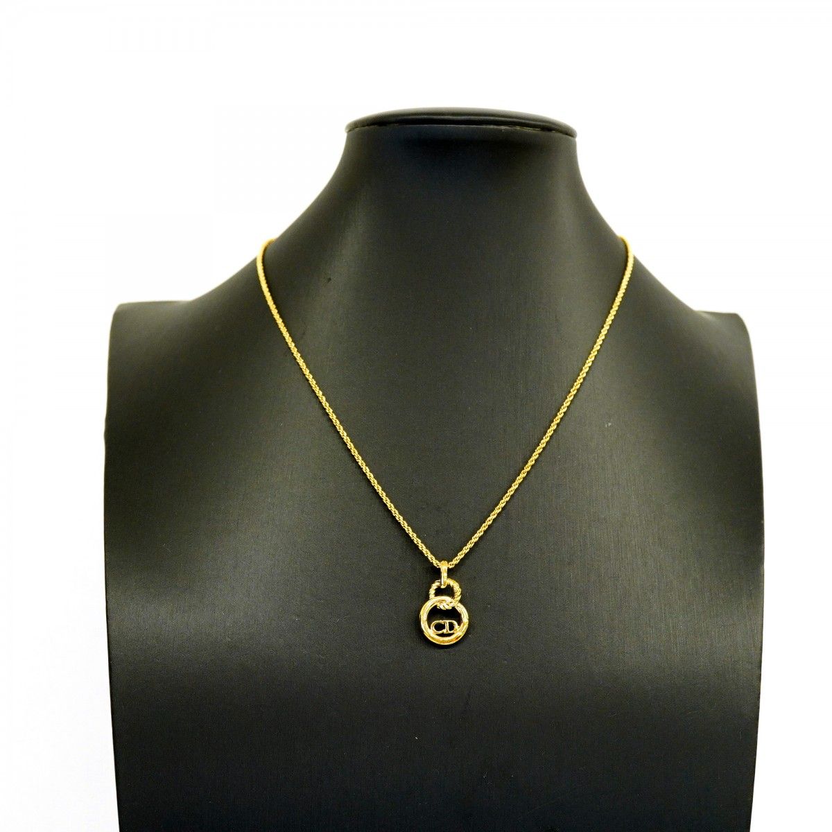 Dior Necklace CD Logo Gold Plated — view 5