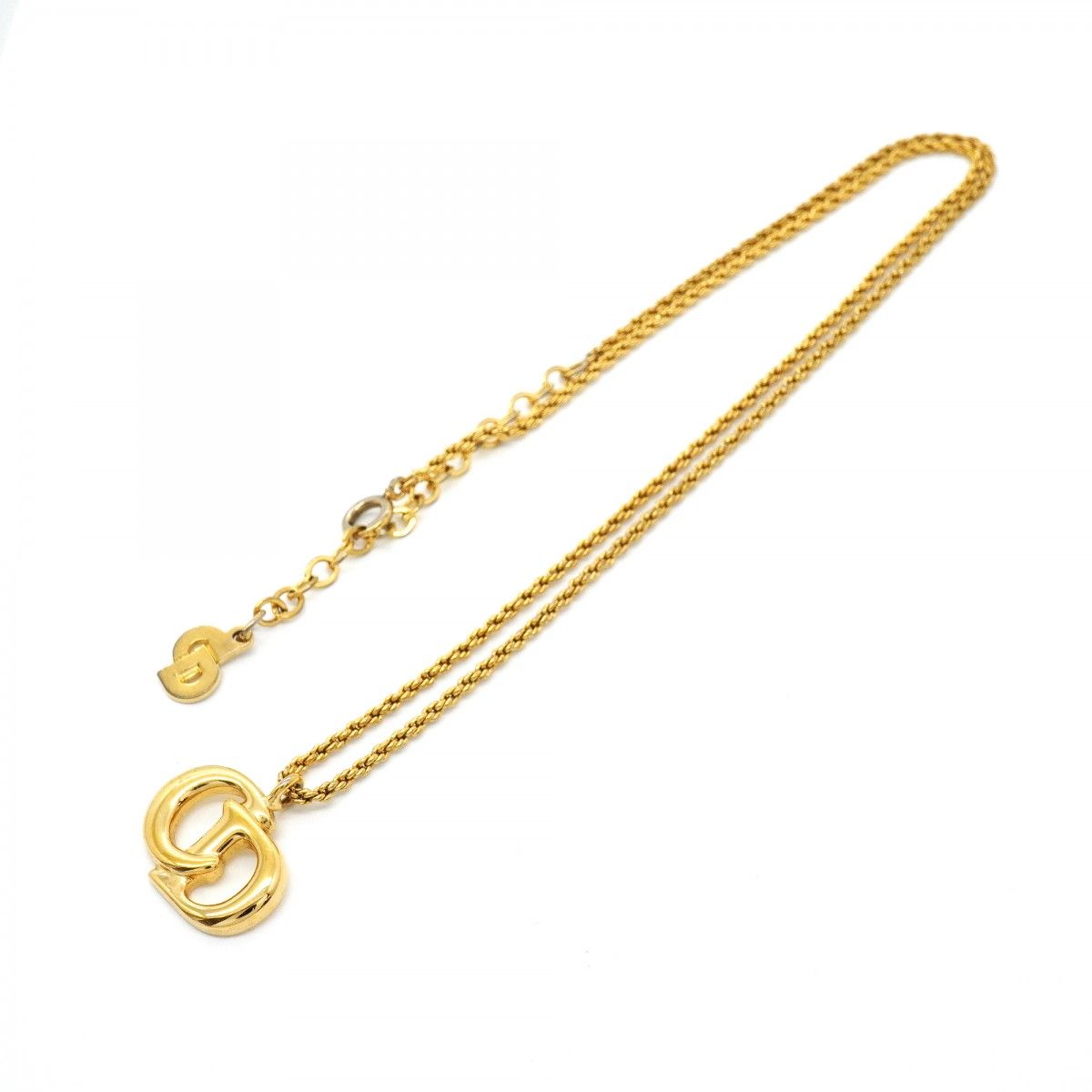Dior Necklace CD Logo Gold Plated — view 3