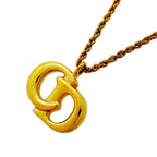 Dior Necklace CD Logo Gold Plated
