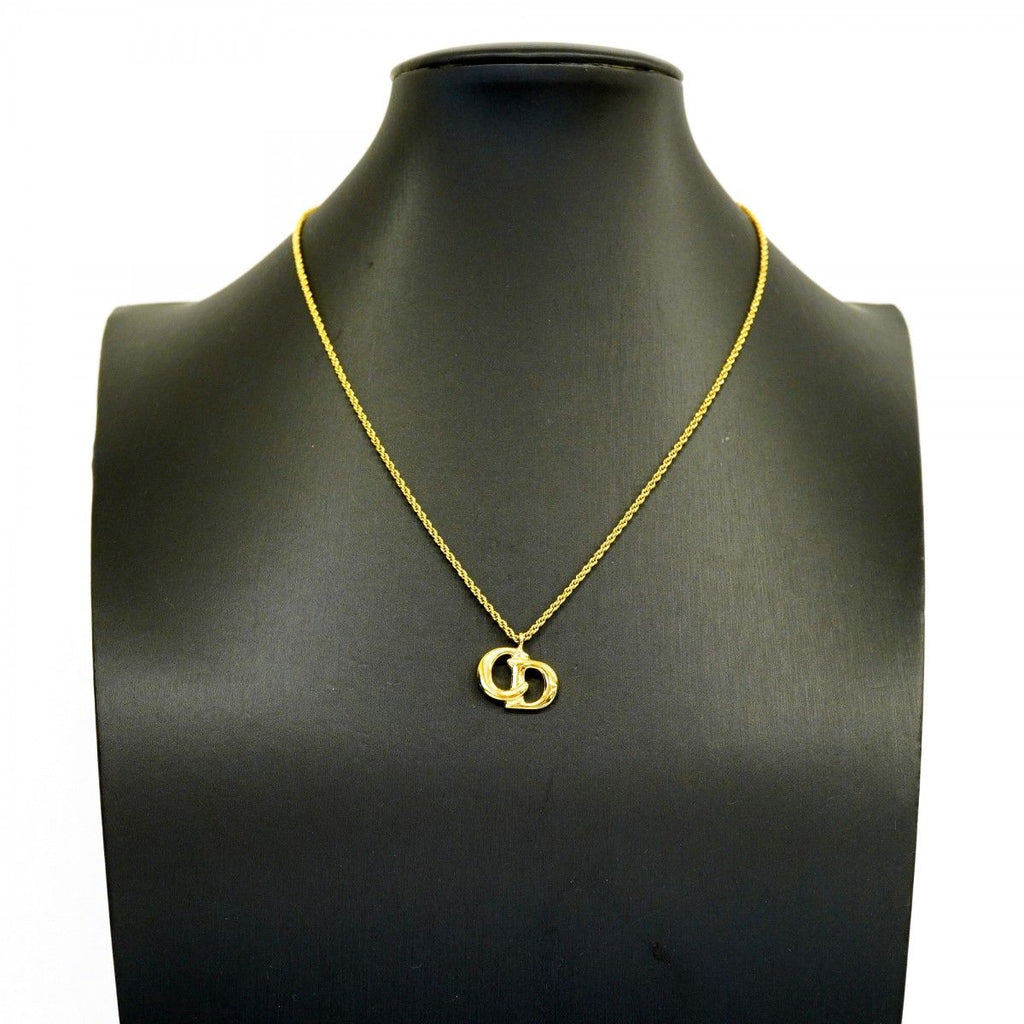 Dior Necklace CD Logo Gold Plated — view 5