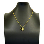 Dior Necklace CD Logo Gold Plated — view 5