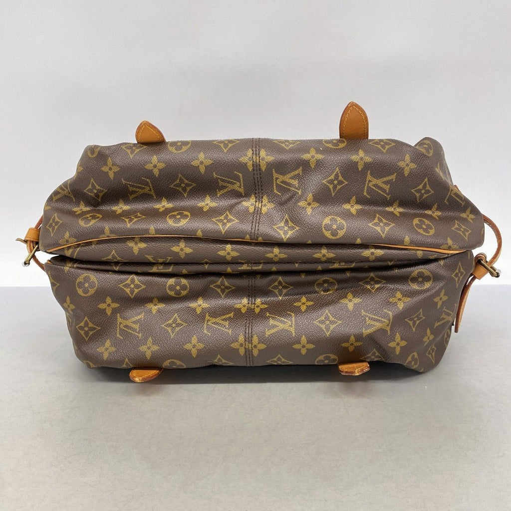 Louis Vuitton Shoulder Bag Monogram Saumur 43 Brown — view 3