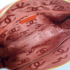 Chanel Shoulder Bag Choco Bar Patent Leather Red Gold — view 4