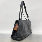 Chanel Handbag Caviar Leather Black Gold — view 2
