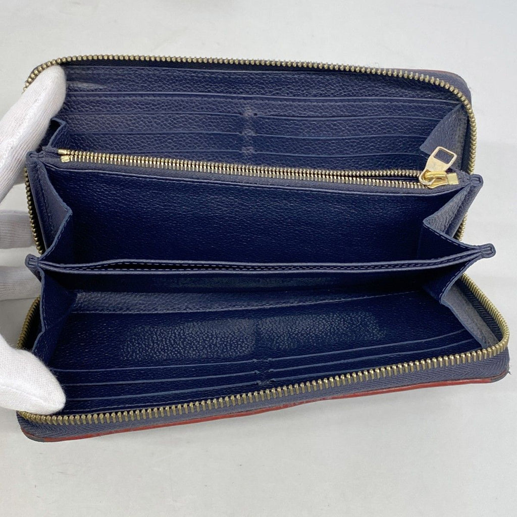 Louis Vuitton Wallet Monogram Empreinte Zippy Marine — view 3
