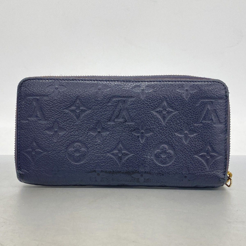 Louis Vuitton Wallet Monogram Empreinte Zippy Marine — view 9