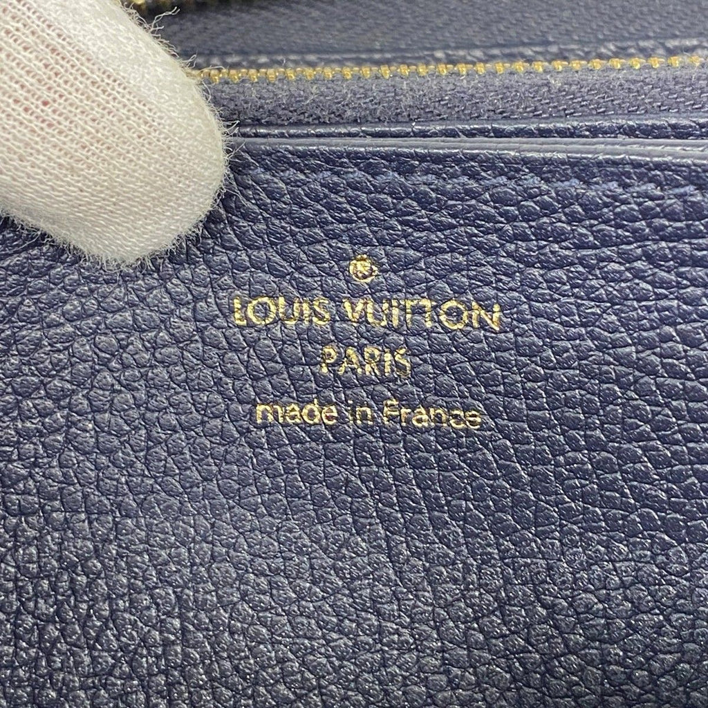 Louis Vuitton Wallet Monogram Empreinte Zippy Marine — view 4
