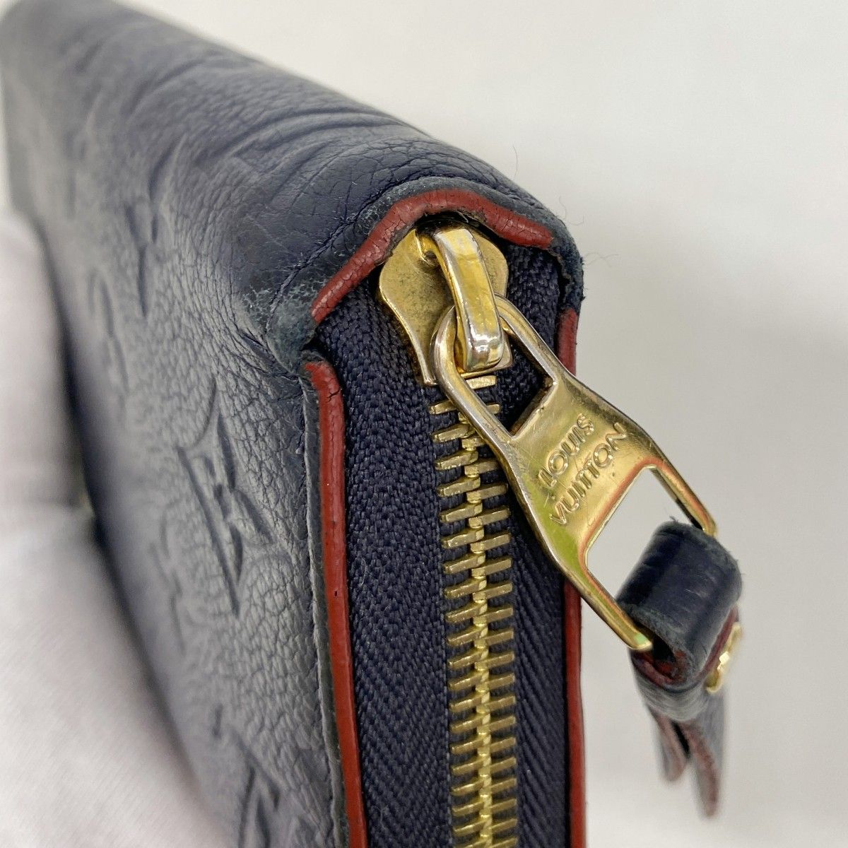 Louis Vuitton Wallet Monogram Empreinte Zippy Marine — view 6