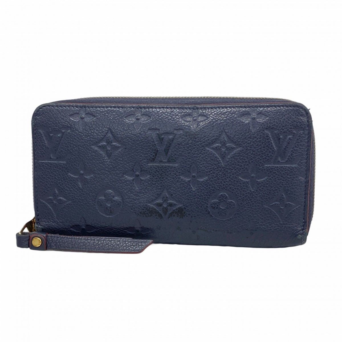 Louis Vuitton Wallet Monogram Empreinte Zippy Marine