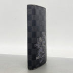 Louis Vuitton Wallet Damier Graphite Portefeuille Brazza Grimens — view 2
