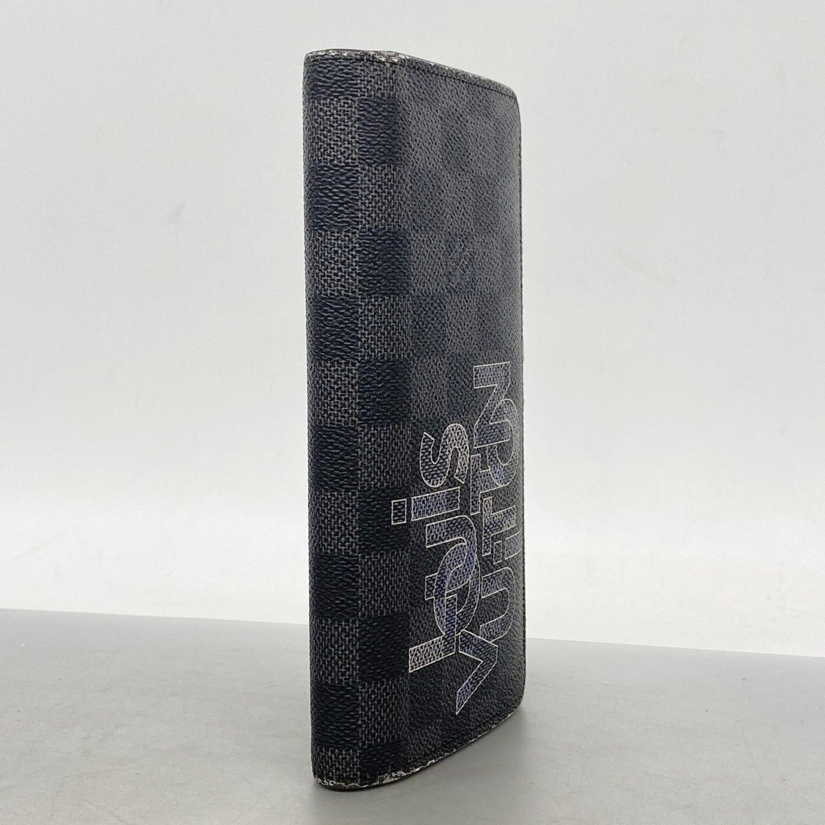 Louis Vuitton Wallet Damier Graphite Portefeuille Brazza Grimens — view 2