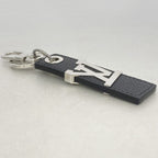 Louis Vuitton Key Holder Charm Taiga LV Oblique Ardoise — view 2