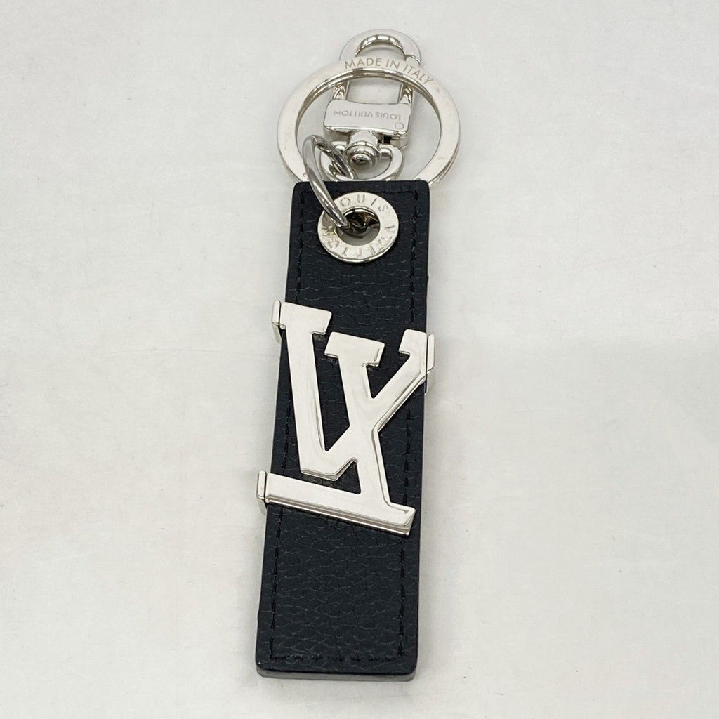 Louis Vuitton Key Holder Charm Taiga LV Oblique Ardoise — view 8