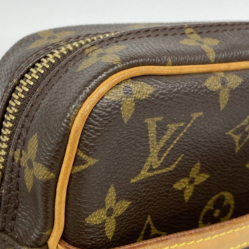 Louis Vuitton Shoulder Bag Monogram Danube Brown — view 8