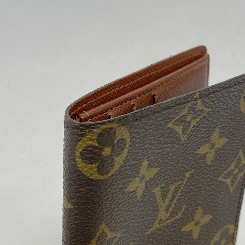 Louis Vuitton Billfold Monogram Portobier 6 Cult Cles Brown Wallet — view 5