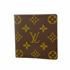 Louis Vuitton Billfold Monogram Portobier 6 Cult Cles Brown Wallet