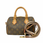 Louis Vuitton Handbag Monogram Speedy Bandouliere 20 Brown Beige 2-Way