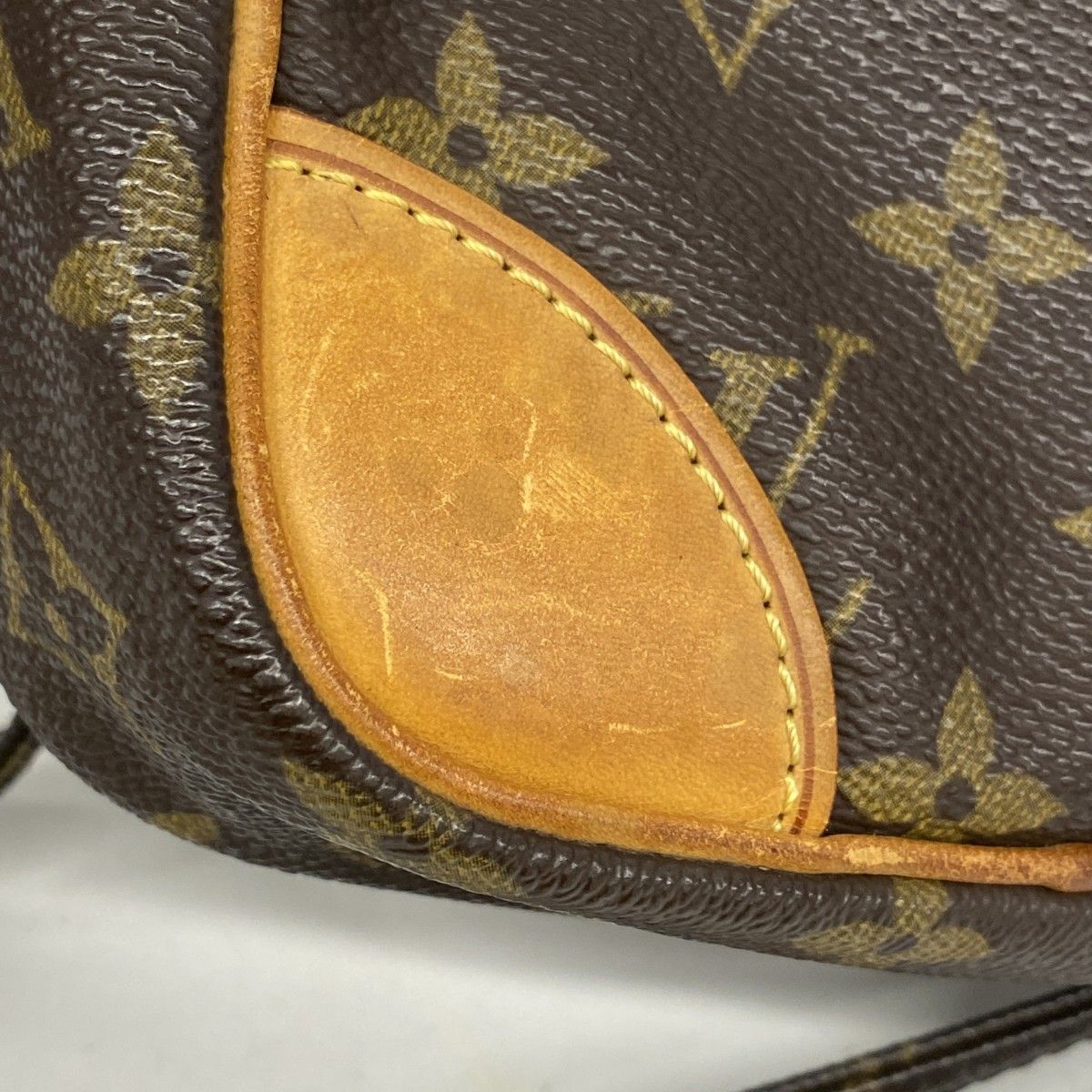 Louis Vuitton Shoulder Bag Monogram Danube Brown — view 8