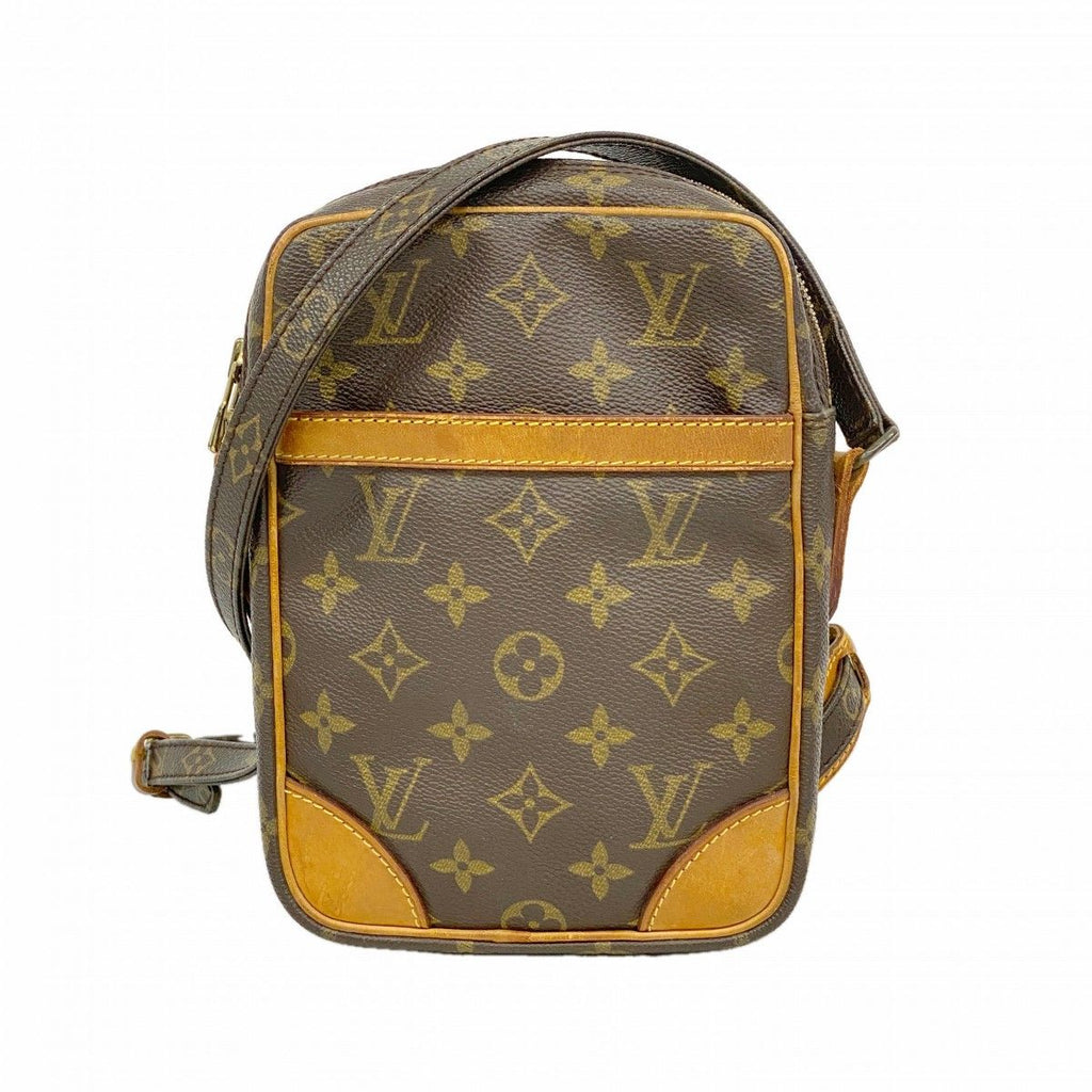 Louis Vuitton Shoulder Bag Monogram Danube Brown