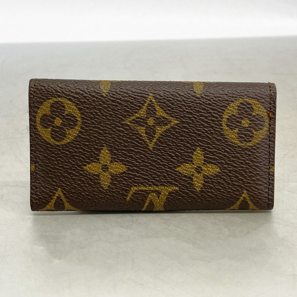 Louis Vuitton Key Case Monogram Multicles 4 Brown Key Holder — view 7