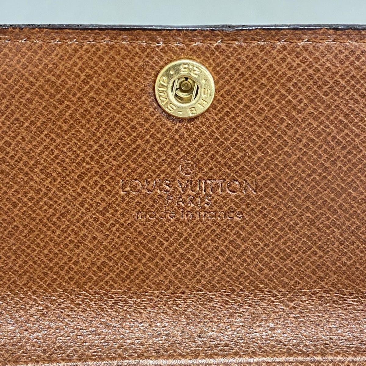 Louis Vuitton Key Case Monogram Multicles 4 Brown Key Holder — view 4