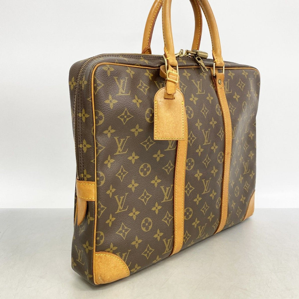 Louis Vuitton Business Bag Monogram Porte Documents Voyage Brown — view 2