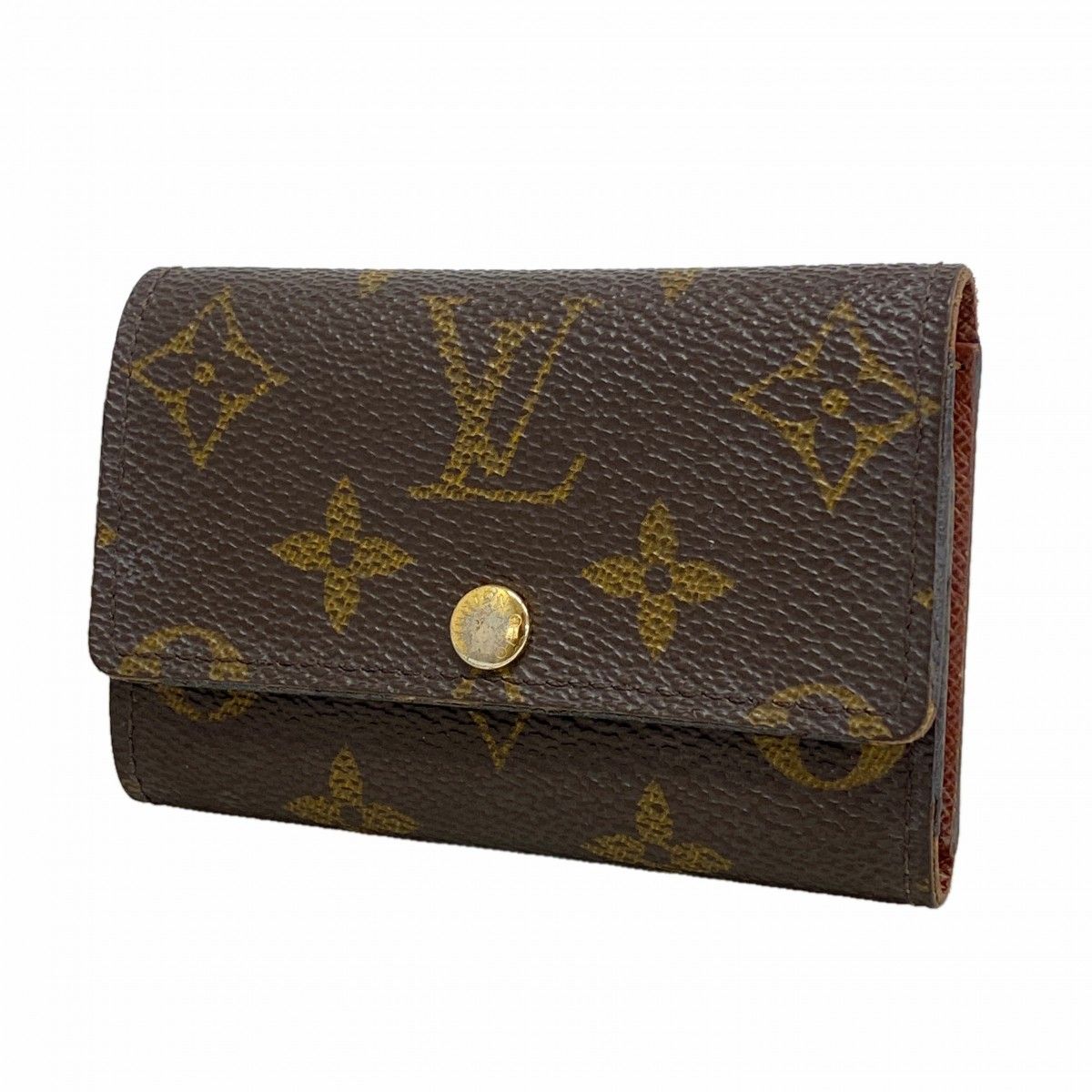 Louis Vuitton Key Case Monogram Multicles 6 Brown Key Holder