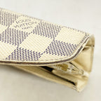 Louis Vuitton Wallet Damier Azur Portefeuille Sarah White — view 5