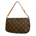 Louis Vuitton Pouch Monogram Pochette Brown