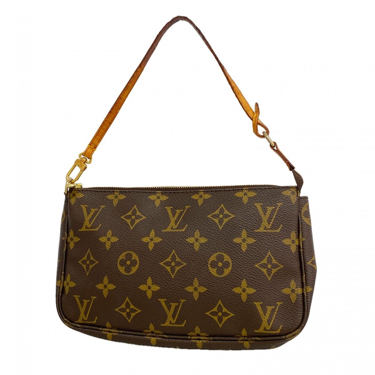 Louis Vuitton Pouch Monogram Pochette Brown