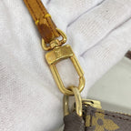 Louis Vuitton Pouch Monogram Pochette Brown — view 8