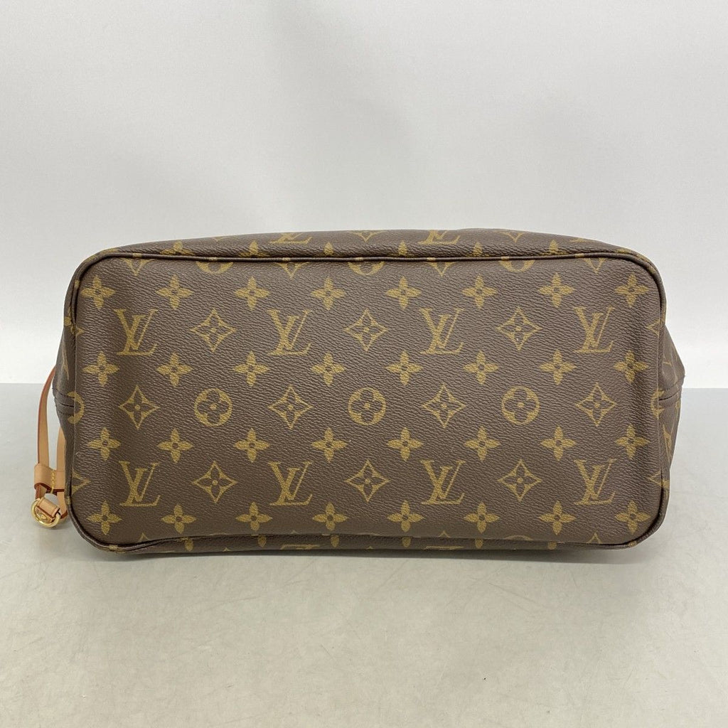 Louis Vuitton Tote Monogram Neverfull MM Brown Rose Beige — view 3