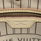Louis Vuitton Tote Monogram Neverfull MM Brown Rose Beige — view 5
